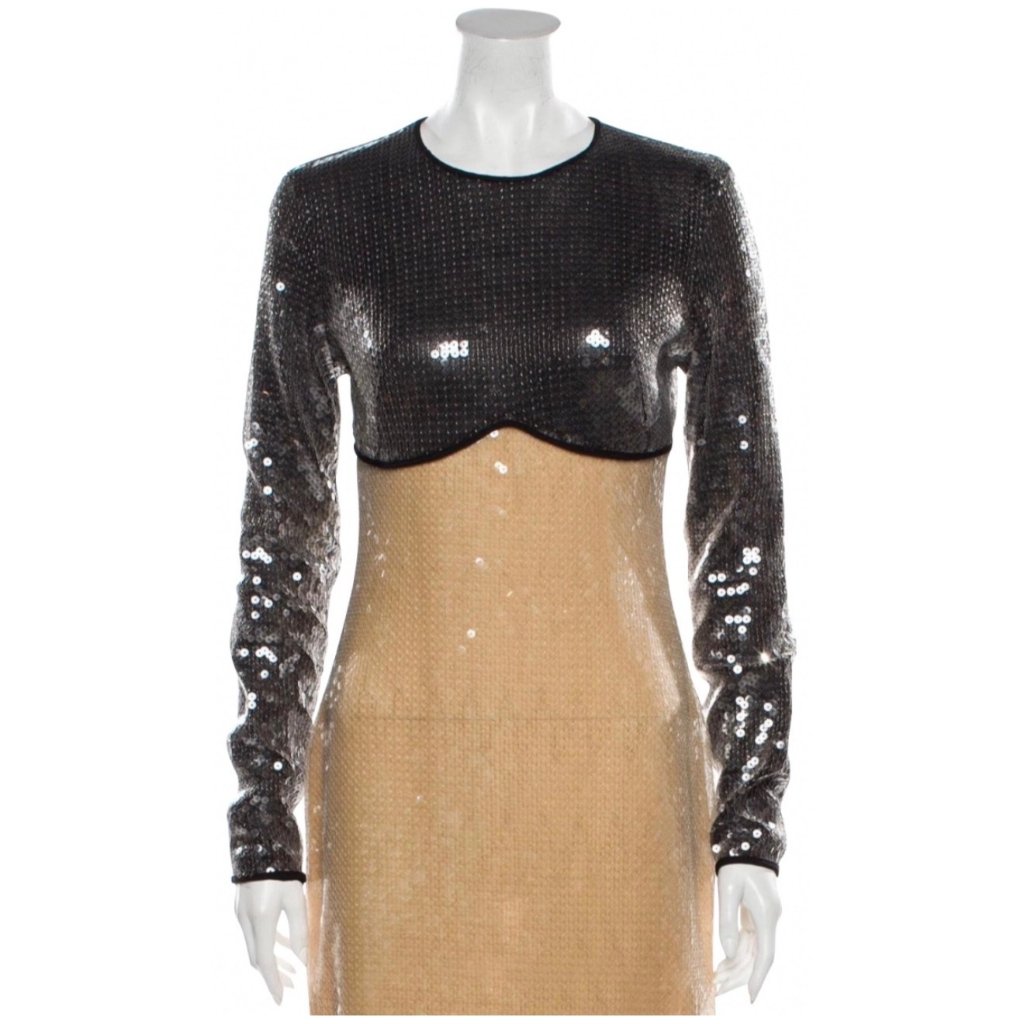 David Koma Mini Sequin Mini Dress